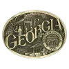 Montana Silversmiths 60811GAC Georgia State Heritage Attitude Buckle
