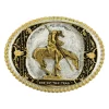 Montana Silversmiths Attitude Two Tone End Of Trail Belt Buckle