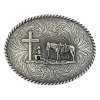 Montana Silversmiths Attitude Christian Cowboy Belt Buckle