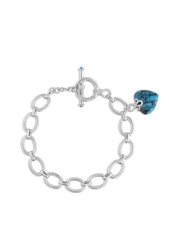 Montana Silversmiths BC5189 Womens Untamable Heart Of Stone Bracelet