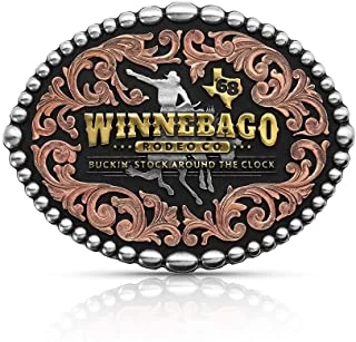 Montana Silversmiths Officially Licensed Dale Brisby Western Belt Buckle A808DBT 1 Montana Silversmiths Officially Licensed Dale Brisby Western Belt Buckle A808DBT