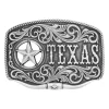 Montana Silversmiths Attitude Texas Star Longhorn Classic Belt Buckle