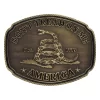 Montana Silversmiths Attitude American Gadsden Don't Heritage Belt Buckle