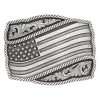Montana Silversmiths Attitude Waving Flag Belt Buckle