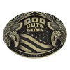 Montana Silversmiths Attitude God, Guts, & Guns Belt Buckle