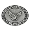 Montana Silversmiths Attitude Ready For Action American Eagle Belt Buckle