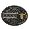 Montana Silversmiths Cattle Road Belt Buckle