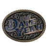 Montana Silversmiths Dale Yeah DB Belt Buckle