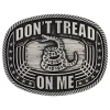 Montana Silversmiths Don't Tread On Me Roped Attitude Buckle A903