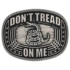Montana Silversmiths Don't Tread On Me Roped Attitude Buckle A903