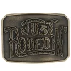 Montana Silversmiths Just Rodeoin' Attitude Bely Buckle A925CDB
