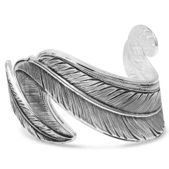Montana Silversmiths Montana Silversmith Free Spirit Feather Cuff Bracelet BC4066
