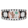 Montana Silversmiths Women's Desert Serenade Cactus Cuff Bracelet