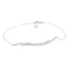 Montana Silversmiths Women's River Run Wave Bar Bracelet
