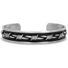 Montana Silversmiths BC4585 Protected Barbed Wire Cuff Bracelet
