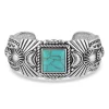 Montana Silversmiths Women's Flourished Turquoise Bracelet