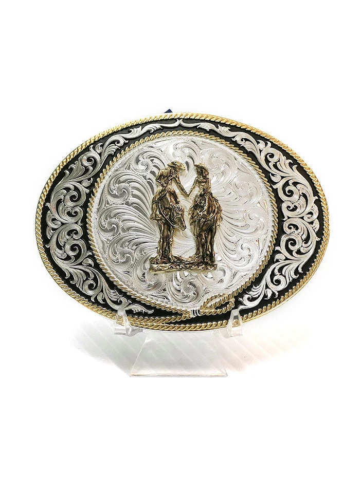 Montana Silversmiths 6190-101223 Two Trails Buckle 1 Montana Silversmiths 6190-101223 Two Trails Buckle