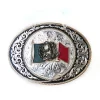 Montana Silversmiths 6190-219 Mexico Pride Ranch Rope Buckle