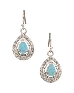 Montana Silversmiths Women's Opal Drop Earrings