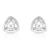 Montana Silversmiths Women's Tiny Trillion Stud Earrings