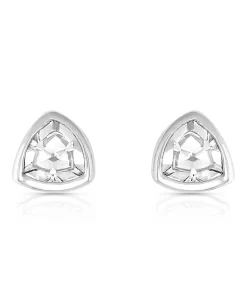 Montana Silversmiths Women's Tiny Trillion Stud Earrings