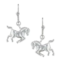 Montana Silversmiths Prancing Horse Earrings ER3381