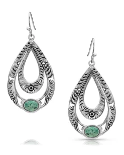 Montana Silversmiths Women's Hidden Canyon Earrings