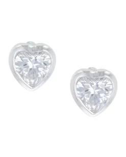 Montana Silversmiths Women's Tiny Heart Crystal Post Earrings