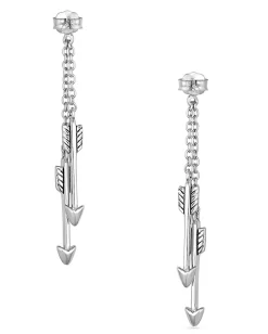 Montana Silversmiths Women's Doubling Arrow Earrings -Montana Silversmiths ER4829 0002 ER4829 alt