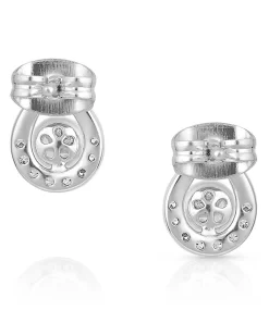 Montana Silversmiths Women's Cradled Stud Earrings -Montana Silversmiths ER4893 0002 ER4893 alt