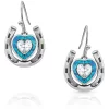 Montana Silversmiths Women's The Love Inside Earrings