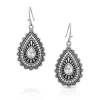 Montana Silversmiths Montana Silversmith Purely & Primal Teardrop Silver Earrings ER5039