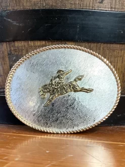 Montana Silversmiths G6128-501 Saddle Bronc Buckle