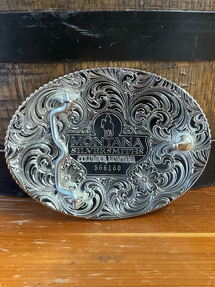 Montana Silversmiths G6128-501 Saddle Bronc Buckle 2 Montana Silversmiths G6128-501 Saddle Bronc Buckle - Image 2