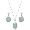 Montana Silversmiths River Lights Pond Of Luck In The Evening Sky Jewelry Set JS2752