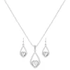 Montana Silversmiths Montana Silversmith Hearts On A Swing Jewelry Set JS3032