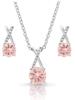 Montana Silversmiths JS4298 Strong & Beautiful Jewelry Set