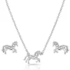 Montana Silversmiths Women's All The Pretty Horses Jewelry Set