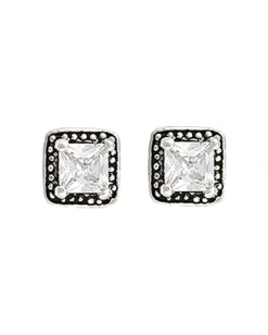 Montana Silversmiths Women's Studded Stone Earrings