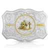 Montana Silversmiths Praying Cowboy Buckle