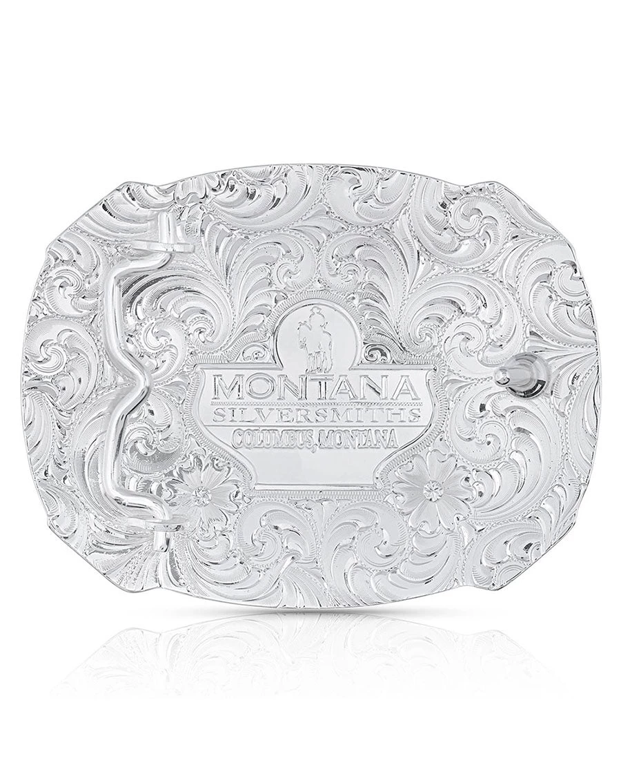 Montana Silversmiths Kneeling Soldier Buckle 2 Montana Silversmiths Kneeling Soldier Buckle - Image 2
