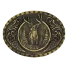 Montana Silversmiths Heritage Outdoor Stag Attitude Buckle A507C