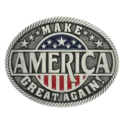 Montana Silversmiths Make America Great Again Attitude Buckle A668