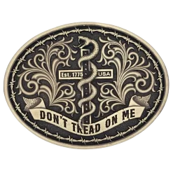 Montana Silversmiths Patriots Faith Attitude Belt Buckle A944C