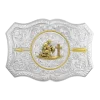 Montana Silversmiths®Praying Cowboy Belt Buckle 45710-917M