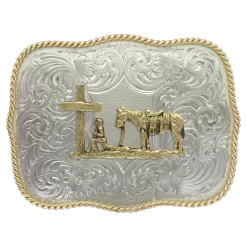 Montana Silversmiths® Christian Cowboy Western Belt Buckle G868-731
