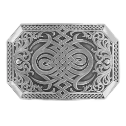 Montana Silversmiths® Gunmetal Western Celtic Knot Buckle 33210MA