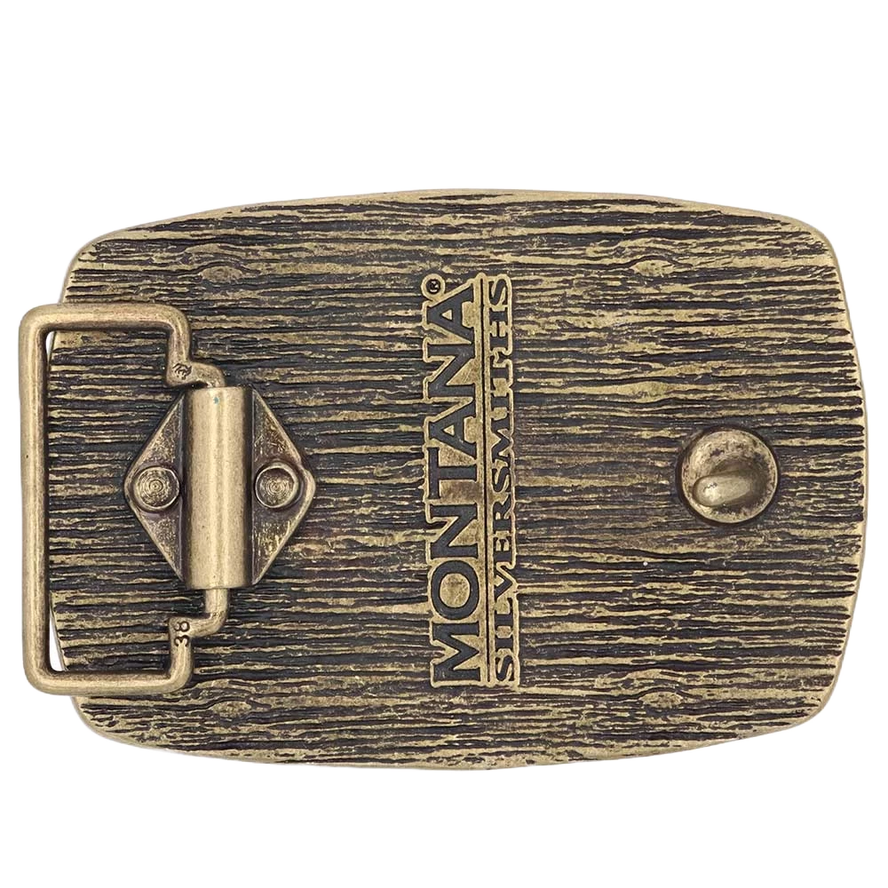 Montana Silversmiths® Woven Traditions Heritage Attitude Buckle A956C 2 Montana Silversmiths® Woven Traditions Heritage Attitude Buckle A956C - Image 2