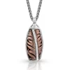 Montana Silversmiths Hope's Feather Wisp Necklace NC4059RG