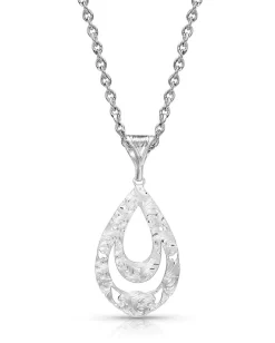 Montana Silversmiths Women's Hidden Canyon Necklace -Montana Silversmiths NC4438 0000 Layer2